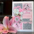 Pink Isabella Card