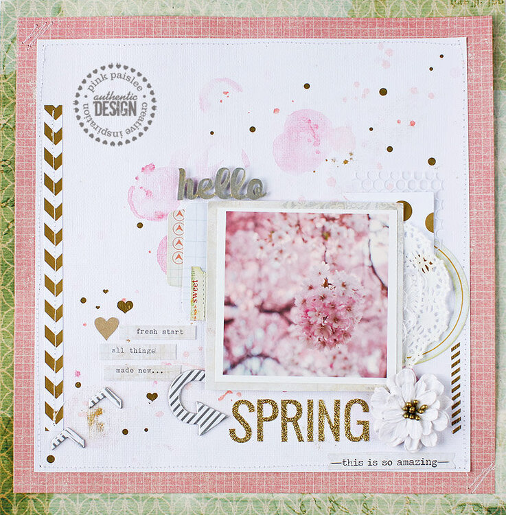 Spring *Pink Paislee CT*