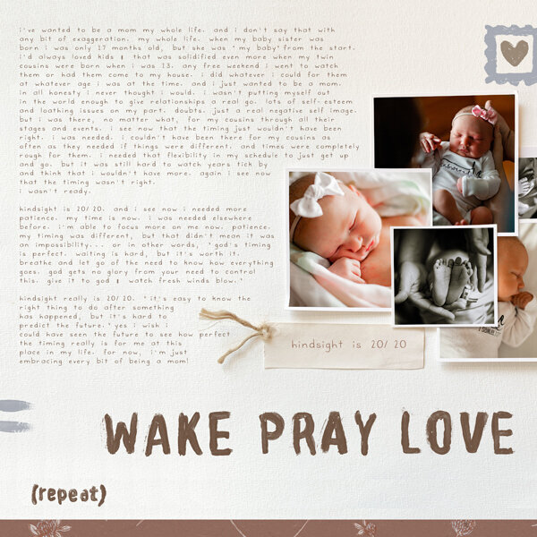 Wake Pray Love