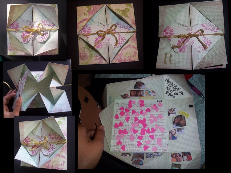 Origami Bday Card