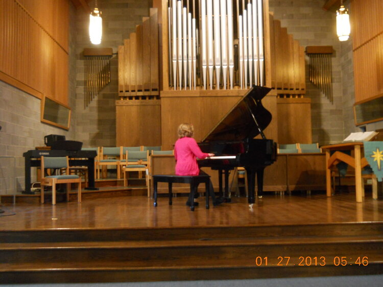 Angela&#039;s Piano Recital
