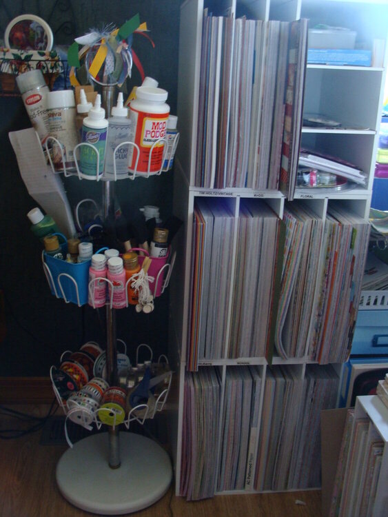 My Scrapbooking Room Jan. 8 2012