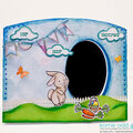 Bunny picture frame