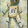 Voodoo Doll Stamped Challenge