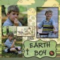 Earth Boy - Cosmo Cricket Earth Love