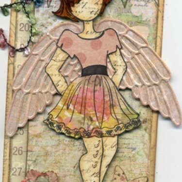 *New*  Prima Mixed Media Doll Stamp