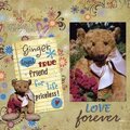 Love Forever: a teddy bear/QK May Challenge