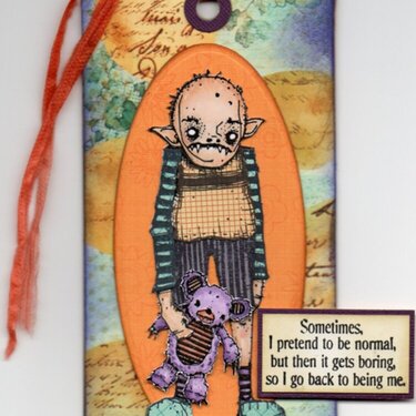 March Tag Swap - Daniel&#039;s Teddy