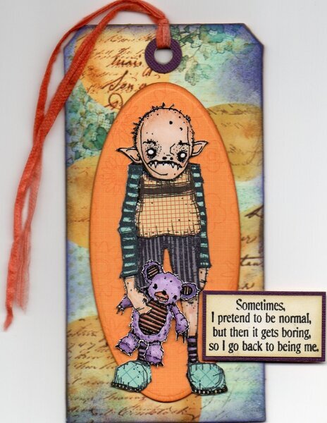 March Tag Swap - Daniel&#039;s Teddy