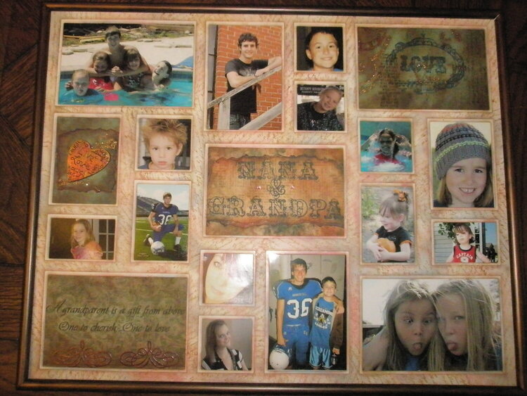Collage for my mother and father