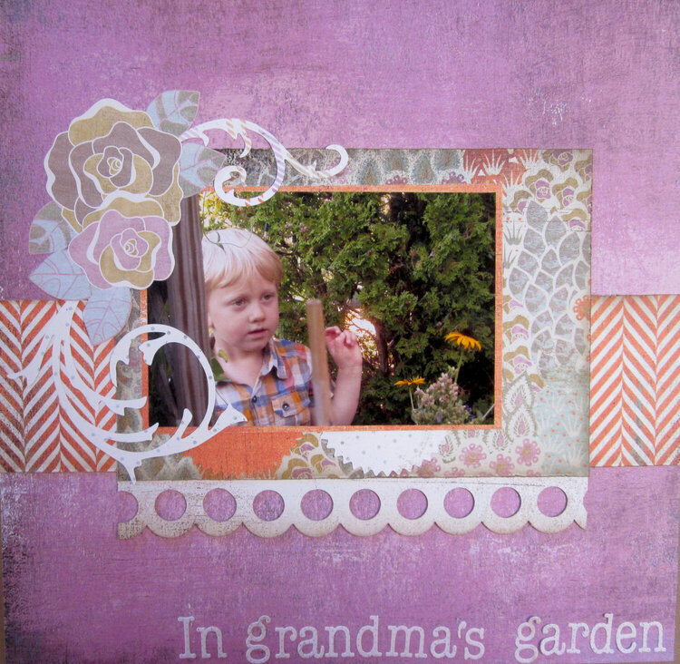 In grandma&#039;s garden