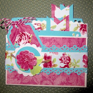 Kraft Bag Gift Card Holder