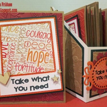 Take What You Need Note Cards & File Box