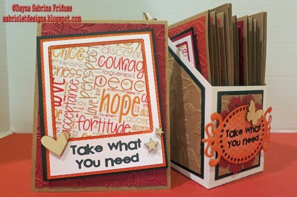 Take What You Need Note Cards &amp; File Box