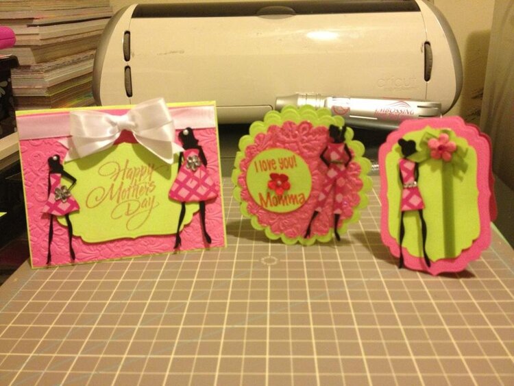 Mother&#039;s Day Cards and gift card holder