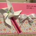 Pinwheel Mother's Day cards