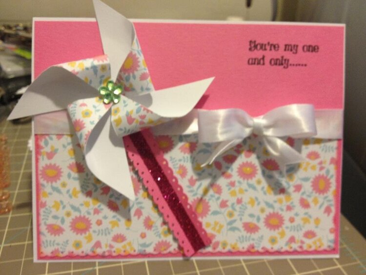 Pinwheel Mother&#039;s Day cards