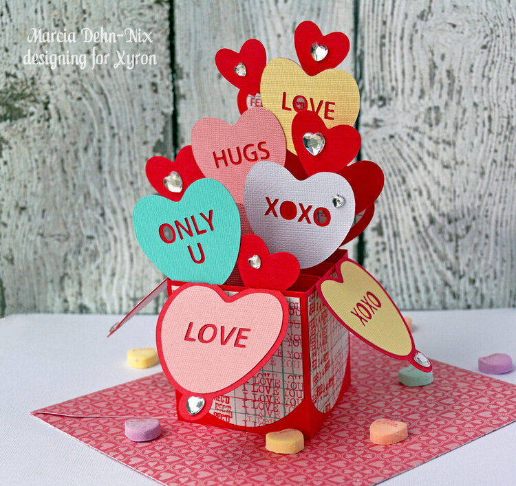 Valentine Heart Box Card