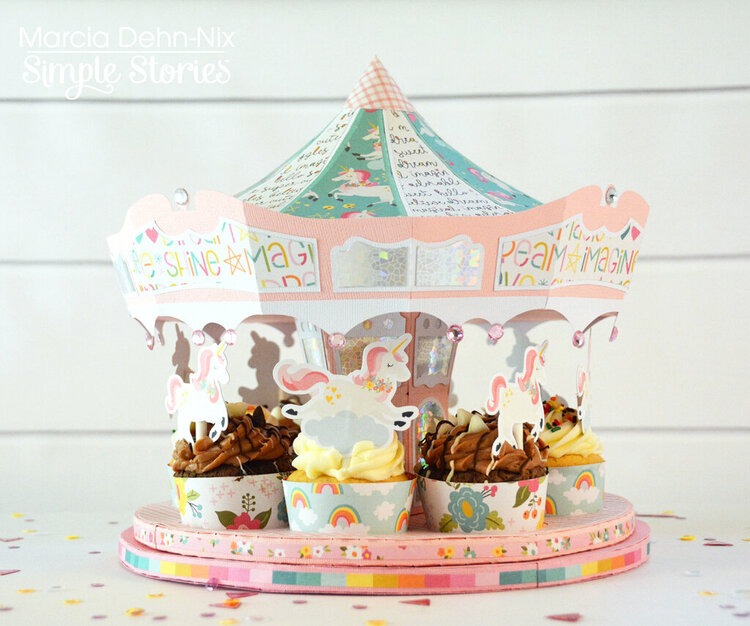 Dream Big Cupcake Carousel