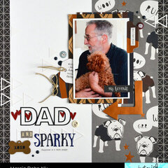 Dad and Sparky