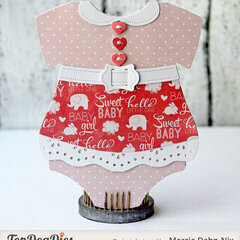 Baby Girl Onesie Dress card