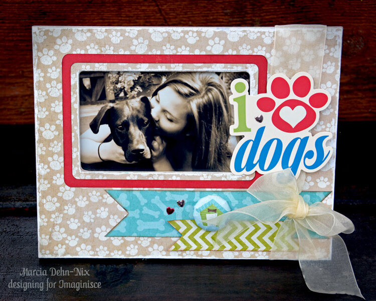 I Love Dogs Photo Frame