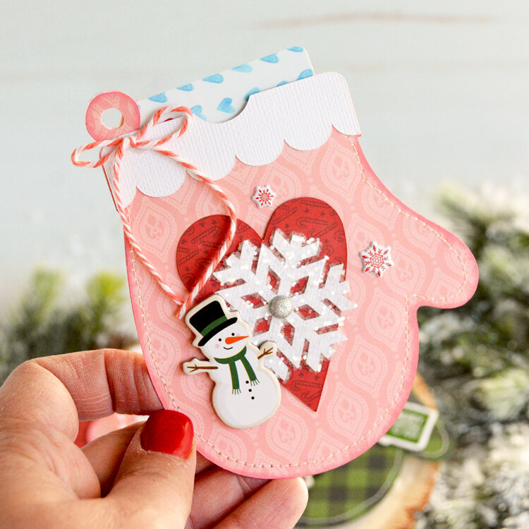 Holiday Mitten Gift Card Holders