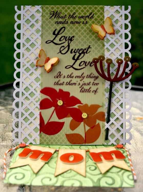 Mother&#039;s Day easel card