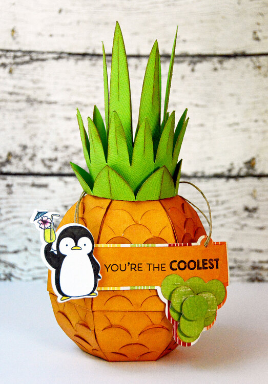 Pineapple Table Decor / Gift Box