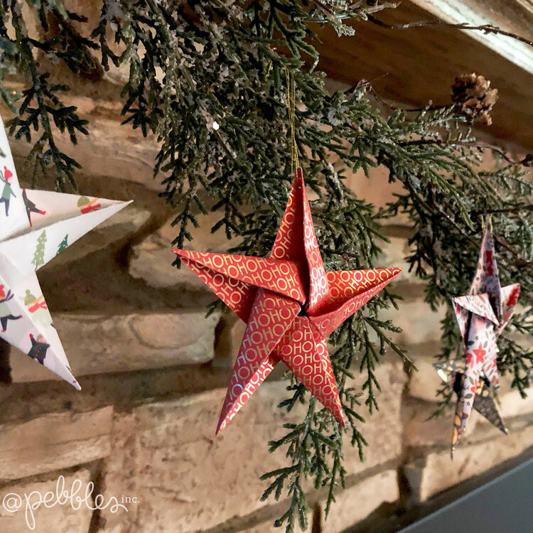 Origami Star Garland