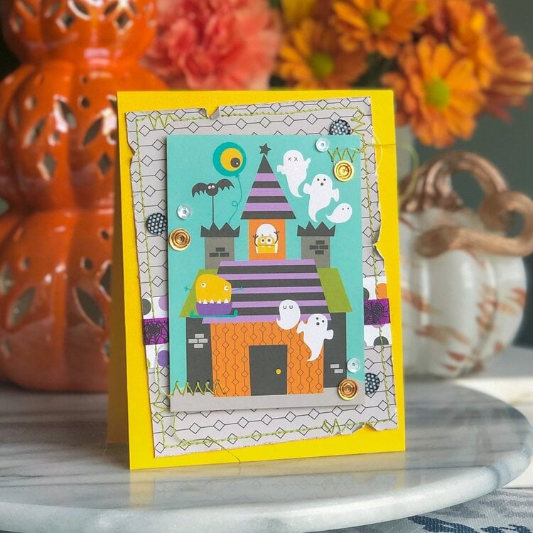 Monsters &amp; Friends Halloween Card