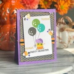Monsters & Friends Halloween Card