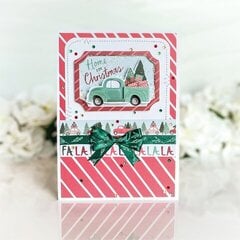 Home For Christmas Shaker Card