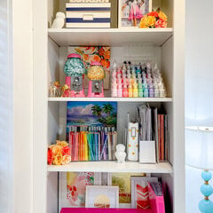 Craft Room Shelves