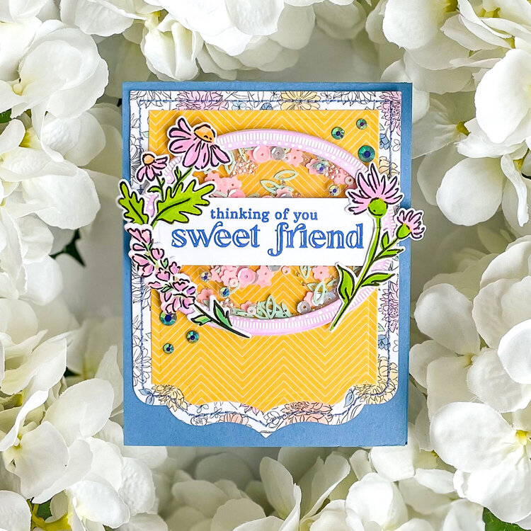 Thinking of You Sweet Friend Card