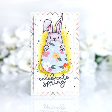 Celebrate Spring Mini Slimline Card