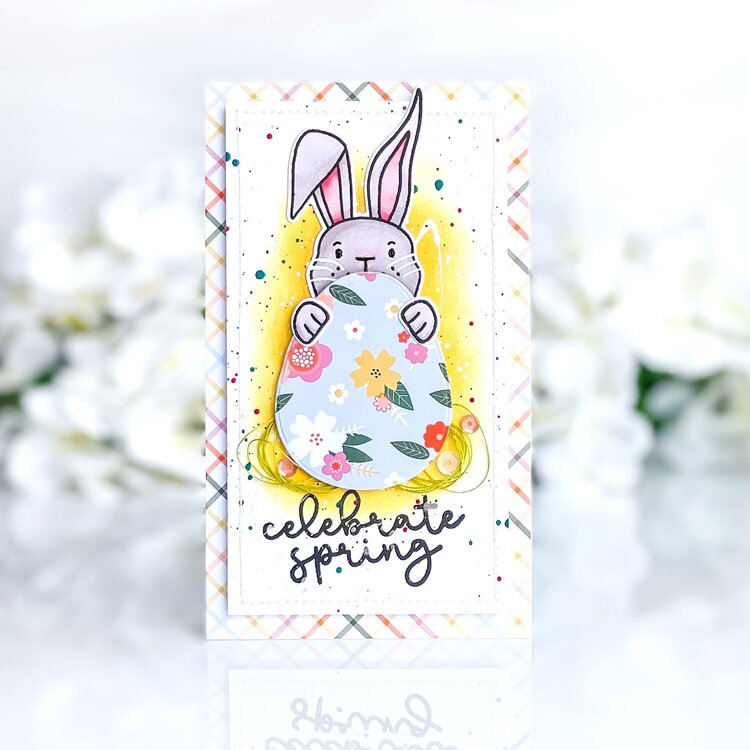 Celebrate Spring Mini Slimline Card