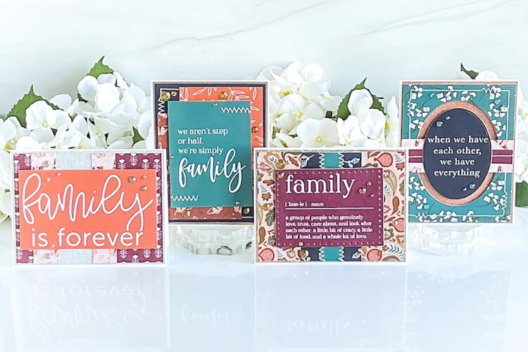 Pocket Cards to Greeting Cards: Family Edition Card 2