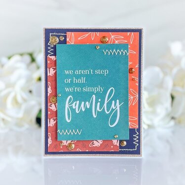Pocket Cards to Greeting Cards: Family Edition Card 1