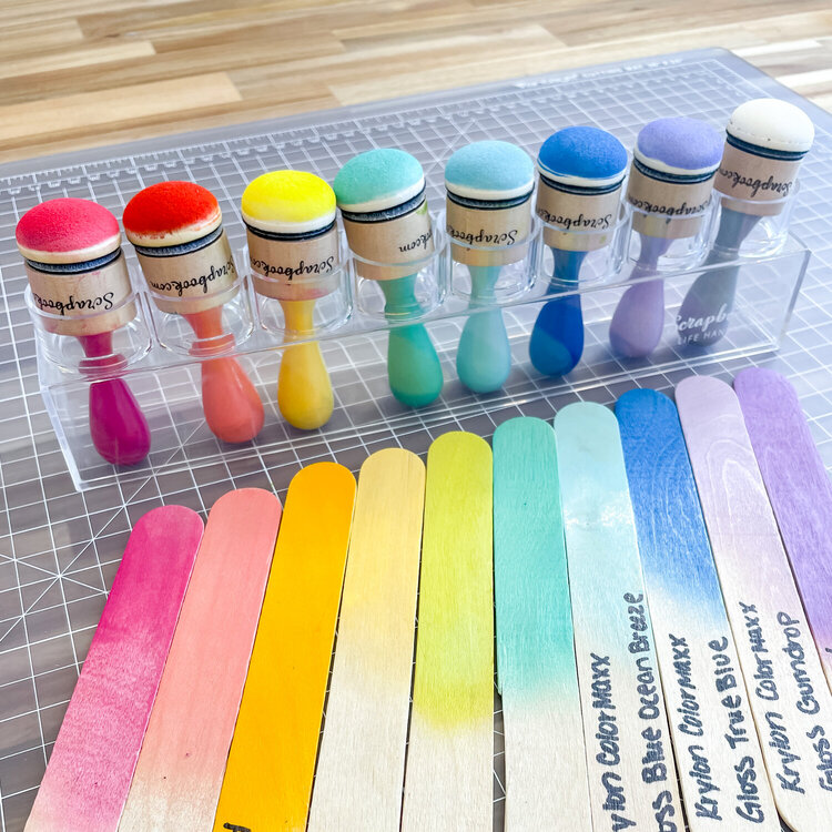 Rainbow Ink Blending Tools