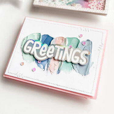 Greetings Swatch Card