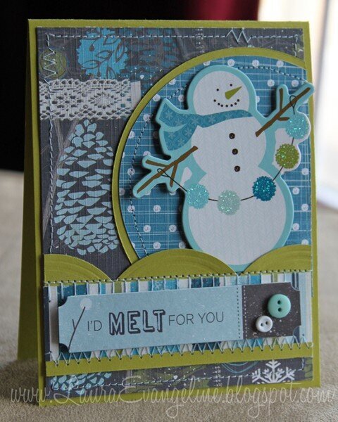 I&#039;d Melt for You card for *Little Yellow Bicycle*