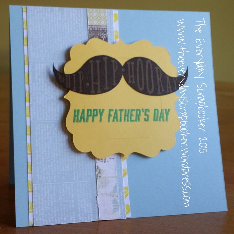 Hip Hip Hooray Father&#039;s Day Card