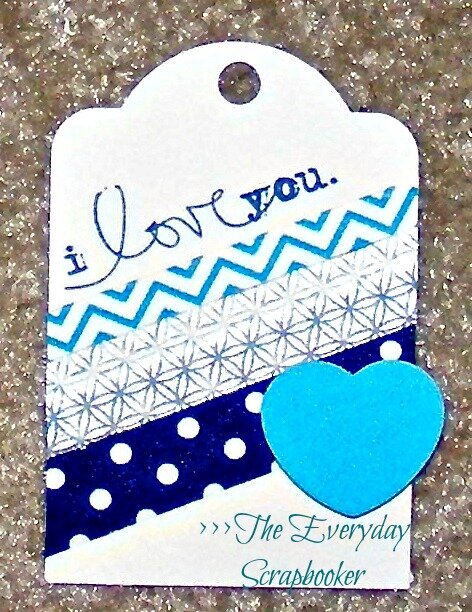 I Love You Gift Tag