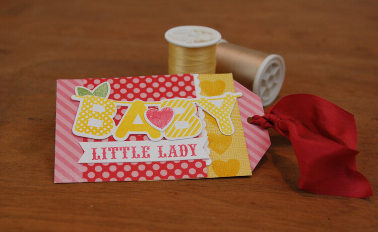 Baby Little Lady Tag