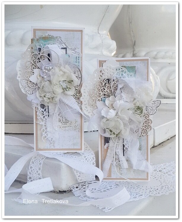 Two shabby cards