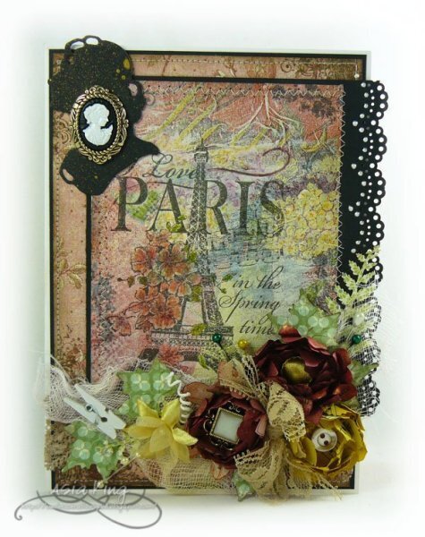 Paris in Spring time - card