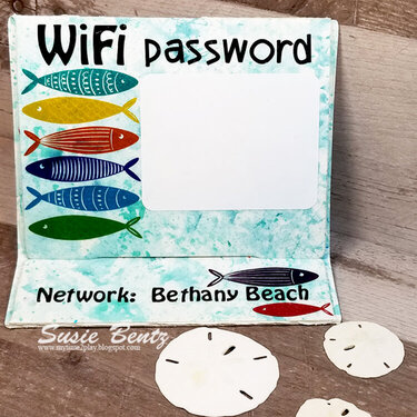Wifi Password Display Stand