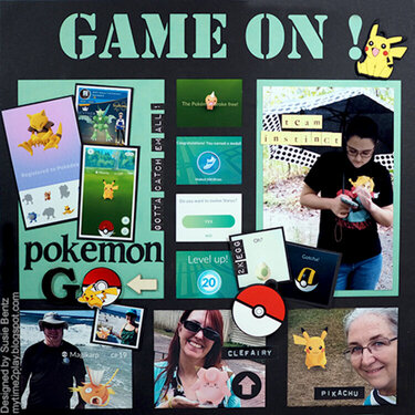 Pokemon Go! Layout