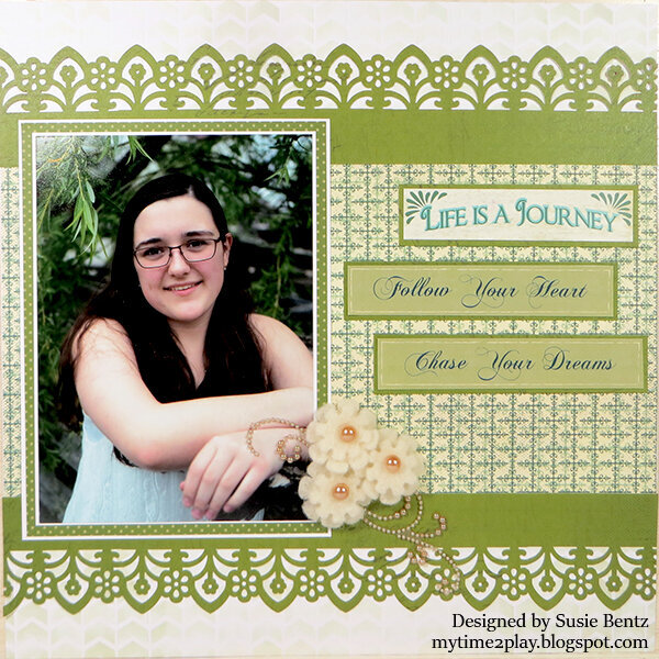 Life is a Journey - Graduation layout